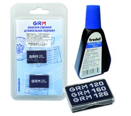 Штемпельные подушки, краска и аксессуары