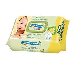 Салфетки влажные детские