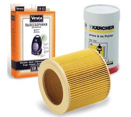 Аксессуары и расходные материалы для пылесосов и полотеров