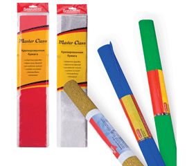 Бумага цветная крепированная