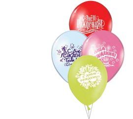 Шары воздушные и аксессуары к ним