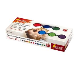 Краски по стеклу и керамике