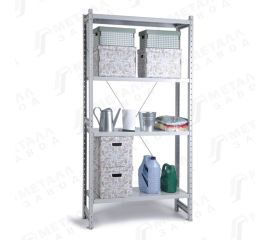Сборные металлические стеллажи СК с нагрузкой на полку до 125 кг
