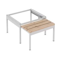 Подставки с выдвижной скамьей