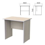 Стол письменный «Бюджет», 800х600х740 мм, дуб шамони светлый, 402659-430