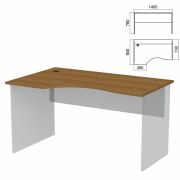 Стол эргономичный ЧАСТЬ 1 «Арго», 1400х900х760 мм, левый, орех