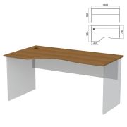 Стол эргономичный ЧАСТЬ 1 «Арго», 1600х900х760 мм, левый, орех