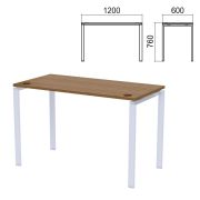 Столешница стола на металлокаркасе «Арго», 1200х600х760 мм, орех