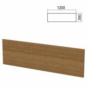 Экран к столам на металлокаркасе «Арго», шириной 1200 мм, орех