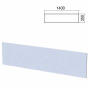 Экран к столам на металлокаркасе «Арго», шириной 1400 мм, серый