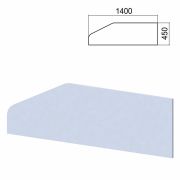 Экран-перегородка к столам «Арго», шириной 1400 мм, серый