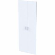 Дверь ЛДСП высокая «Арго», КОМПЛЕКТ 2 шт., 355х18х1910 мм, серый, А-606