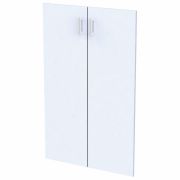 Дверь ЛДСП средняя «Арго», КОМПЛЕКТ 2 шт., 355х18х1120 мм, серый, А-610