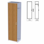 Шкаф для одежды ЧАСТЬ 2 «Арго», 560х370х2000 мм, орех