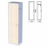 Шкаф для одежды ЧАСТЬ 2 «Арго», 560х370х2000 мм, ясень шимо