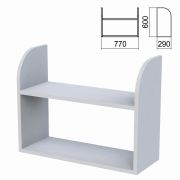 Полка навесная настенная «Арго», 770х290х600 мм, серый