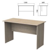 Стол письменный «Бюджет», 1200х600х740 мм, дуб сонома, 402660-091