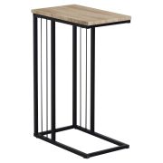 Стол журнальный на металлокаркасе BRABIX «LOFT CT-002», 450х250х630 мм, цвет дуб натуральный, 641862