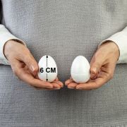 Пенопластовые заготовки для творчества «Эллипсы», 4 шт., 60 мм, ОСТРОВ СОКРОВИЩ, 661354