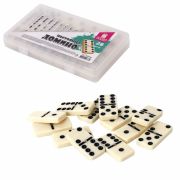 Игра настольная «ДОМИНО», пластиковый кейс, 17х10 см, ЗОЛОТАЯ СКАЗКА, 662296