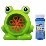 Машинка автоматическая для мыльных пузырей «ЛЯГУШОНОК», 50 мл, ЮНЛАНДИЯ, 664481