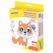 Набор для шитья игрушки из фетра «Лисёнок», ЮНЛАНДИЯ, 664491