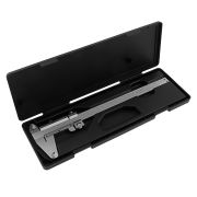 Штангенциркуль 200 мм, цена деления 0,02 мм, с глубиномером, MATRIX, пластиковый кейс, 316325