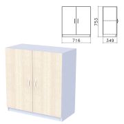 Шкаф закрытый «Бюджет», 716х349х753 мм, дуб шамони светлый (КОМПЛЕКТ)