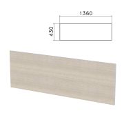 Экран-перегородка «Бюджет», 1360х16х430мм, дуб шамони светлый (КОМПЛЕКТ С ФУРНИТУРОЙ)