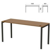Стол на металлокаркасе «Арго», 1600х600х760 мм, орех (КОМПЛЕКТ)