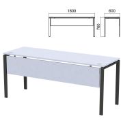 Стол на металлокаркасе «Арго», 1800х600х760 мм, царга, серый (КОМПЛЕКТ)