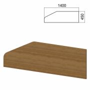 Экран-перегородка к столам «Арго» шириной 1400 мм, орех (КОМПЛЕКТ С ФУРНИТУРОЙ)