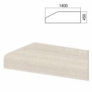 Экран-перегородка к столам «Арго» шириной 1400 мм, ясень шимо (КОМПЛЕКТ С ФУРНИТУРОЙ)