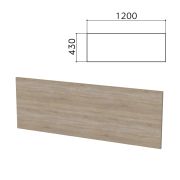 Экран-перегородка «Бюджет», 1200х16х430 мм, дуб сонома (КОМПЛЕКТ С ФУРНИТУРОЙ)