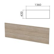 Экран-перегородка «Бюджет», 1360х16х430 мм, дуб сонома (КОМПЛЕКТ С ФУРНИТУРОЙ)