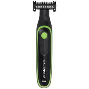 Триммер для бороды POLARIS PHC 0303RB, 3 насадки, длина 0.2-5 мм, беспроводной, черный, 45802