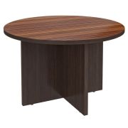 Стол для переговоров MORRIS 120x120 см, макассар/венге магия