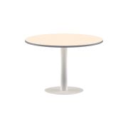 Конференц стол ПРГ-100 клен мультиплекс/Белый D100