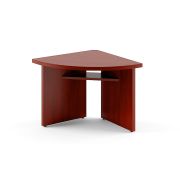 Угловой элемент стола для переговоров BORN левый, Бургунди