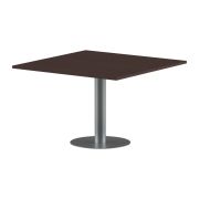 Конференц стол ПРГ-6 Венге Магия/Алюминий 1200х1200