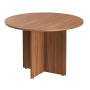 Стол для переговоров IMAGO d=110 см, орех французский