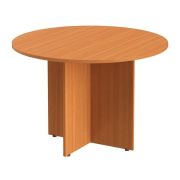 Стол для переговоров IMAGO d=110 см, груша ароза