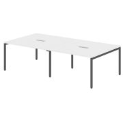 Стол для переговоров X-TEN S 276х140, Белый/Антрацит