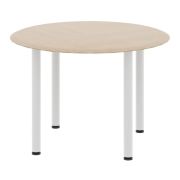 Стол для переговоров WAVE 110x110 см, бук тиара