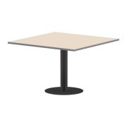 Конференц стол ПРГ-6 клен мультиплекс/Антрацит 1200х1200