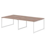 Конференц стол XTEN-Q, 272х140, дуб сонома/белый