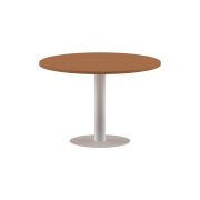 Конференц стол ПРГ-100 Груша Ароза/Белый D1000