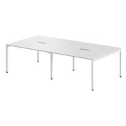 Стол для переговоров X-TEN S 276х140, Белый/Белый