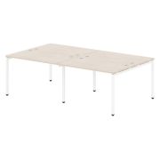 Стол для переговоров X-TEN S 2764х1406х750, Бук Тиара/Белый
