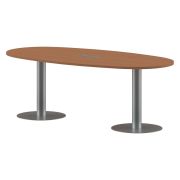 Конференц стол ПРГ-3 Груша Ароза/Алюминий 2200х1100